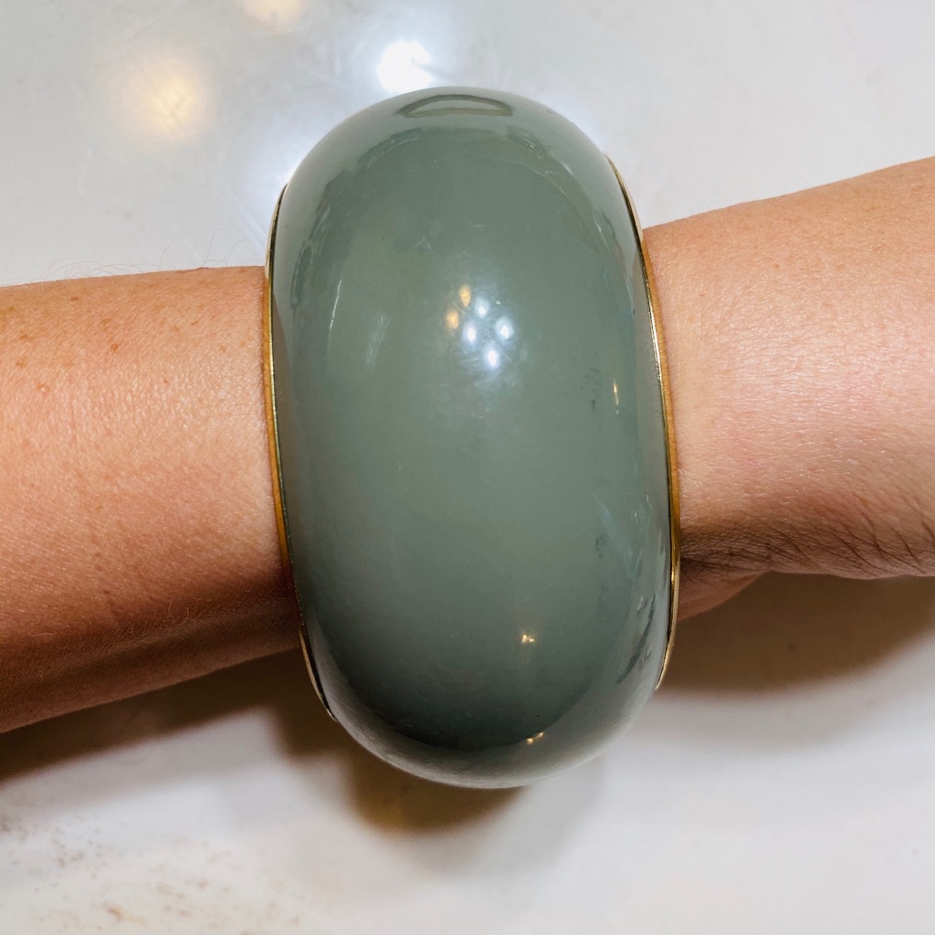 Gray & Gold Bangle